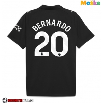 Moške Nogometnih dresov Manchester City Bernardo Silva #20 Gostujoči 2025-26 Kratki rokavi